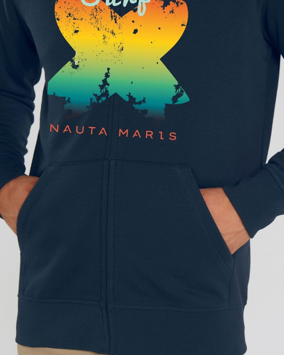 Sudadera orgánica ligera tablas surf