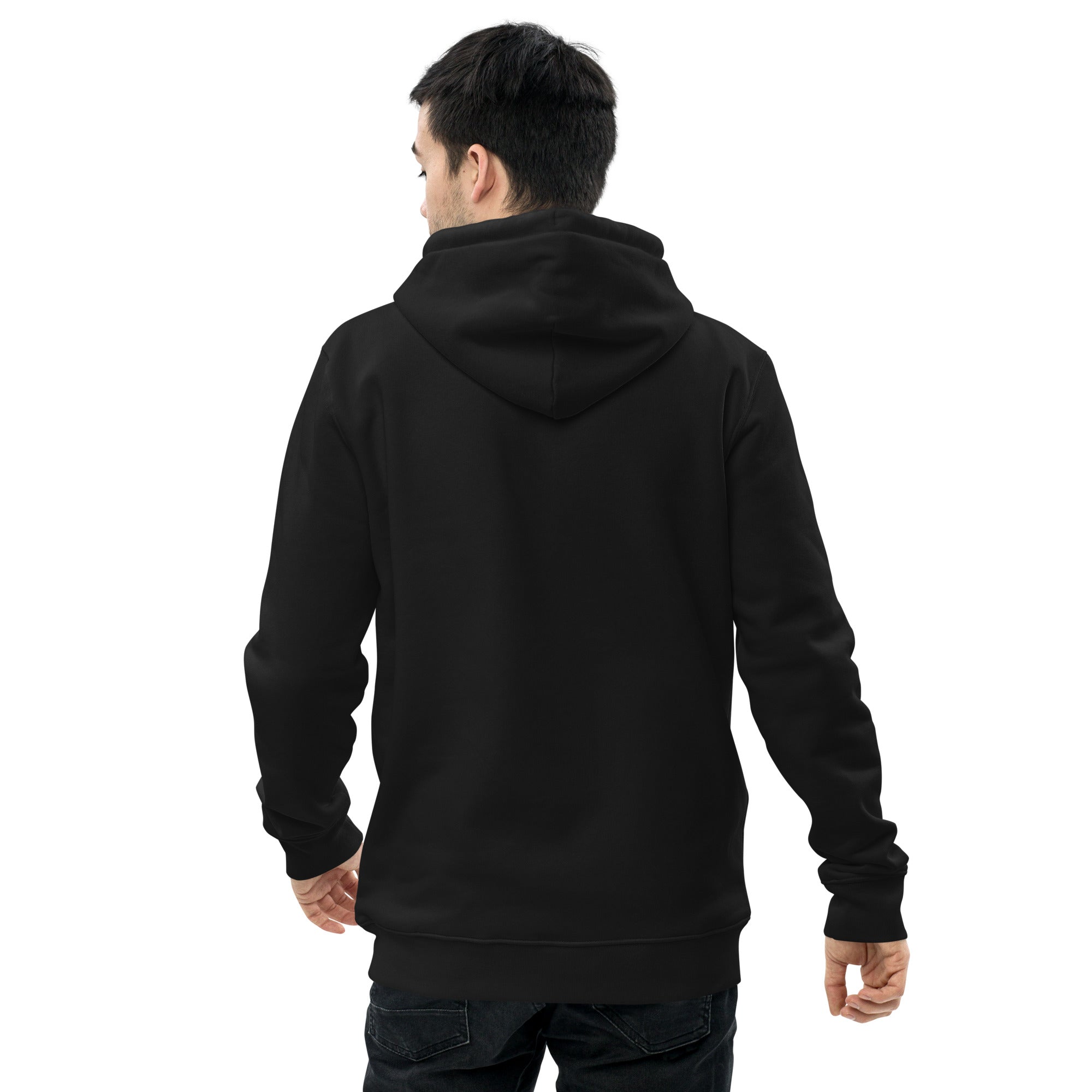 Sudadera orgánica con capucha delfín unisex