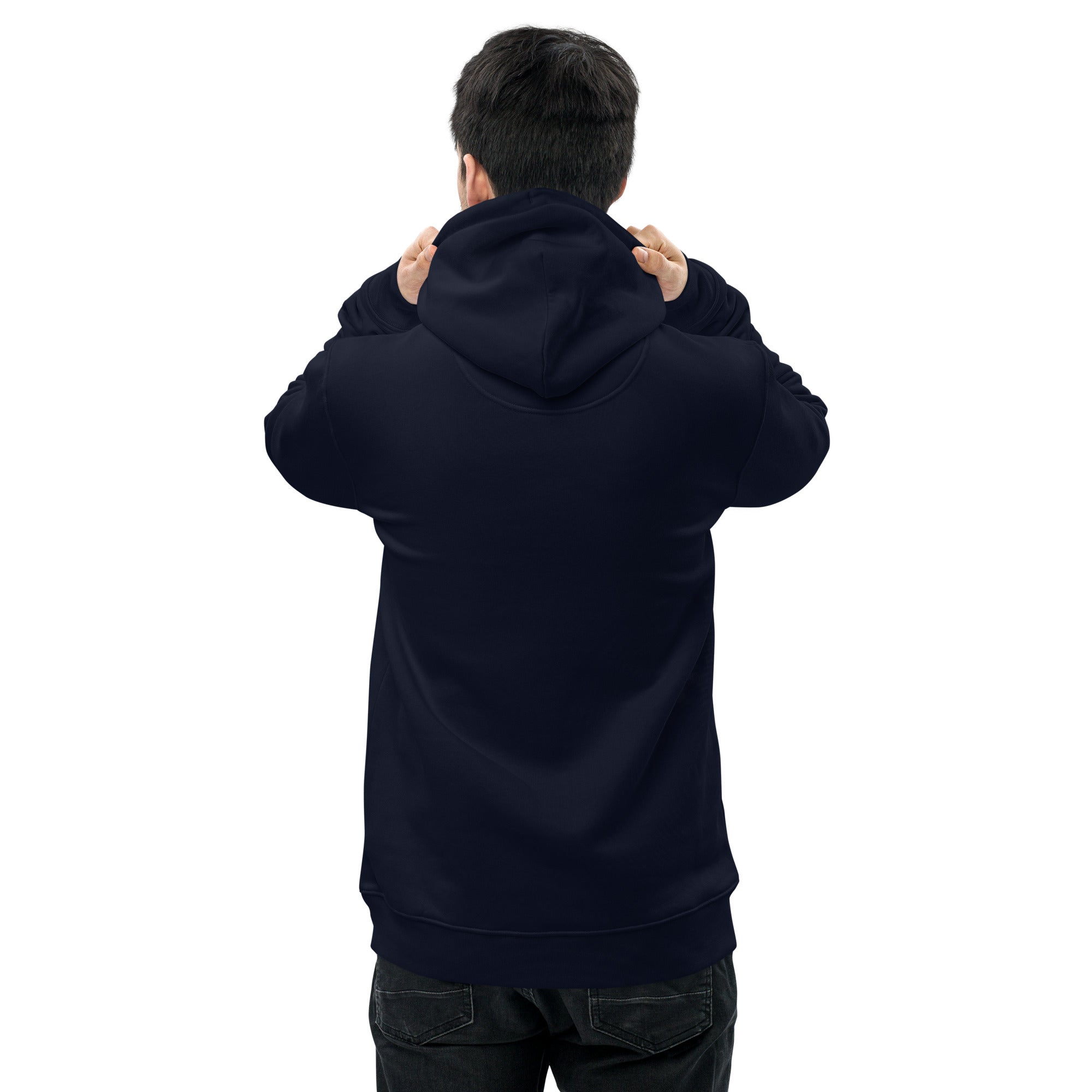 Sudadera con capucha navy ancla unisex