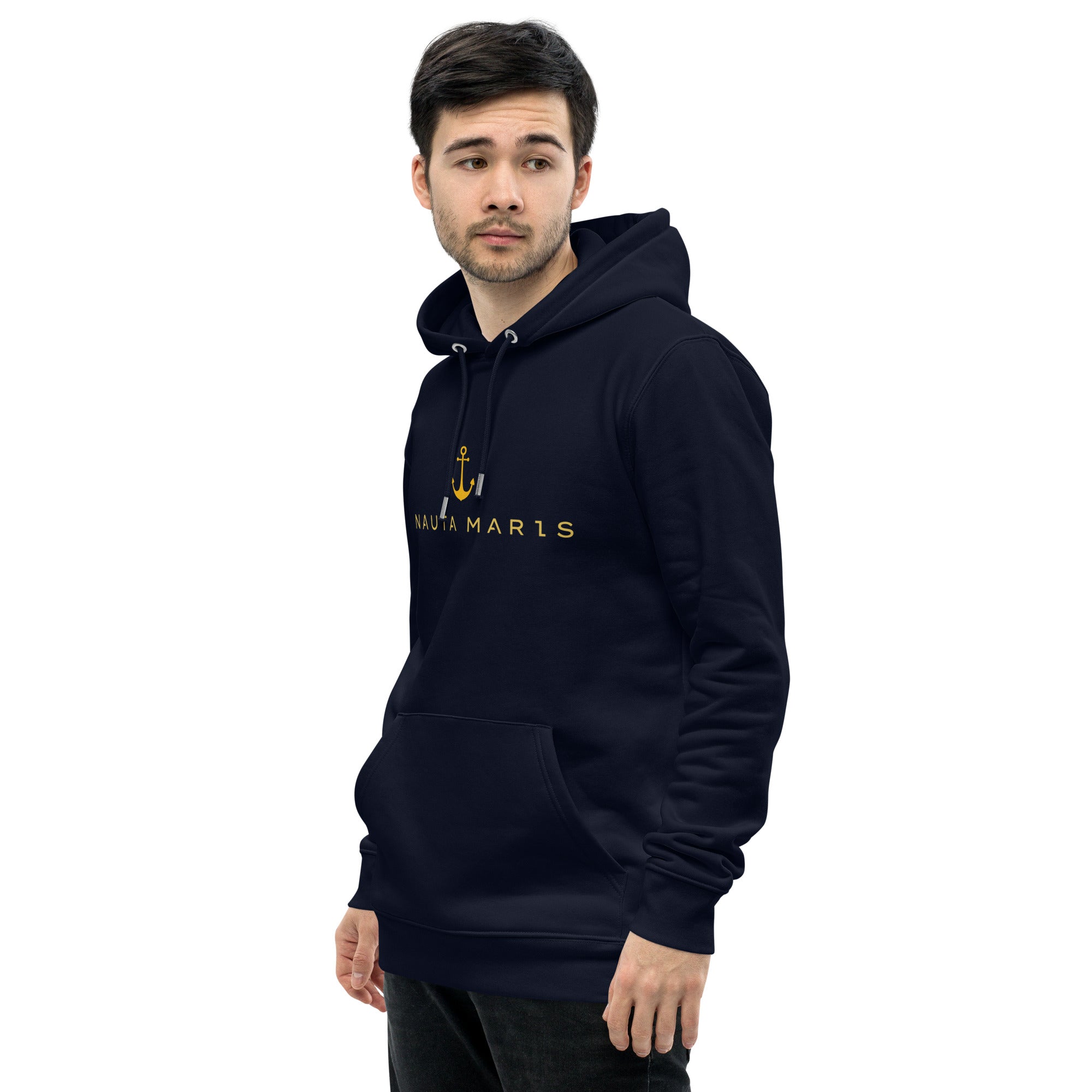 Sudadera con capucha navy ancla unisex